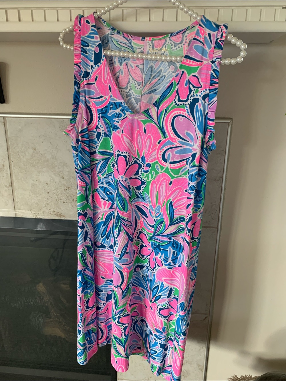NWOT Lilly Pulitzer Aron Swing Dress "TIGER SUNRISE" Size S